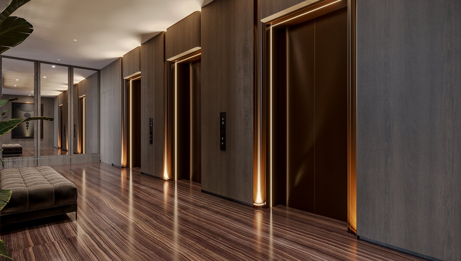 - Lobby Top View Elevate Apartment by Prescott | Dubai UAE Presented by Aligarian Properties Exterior