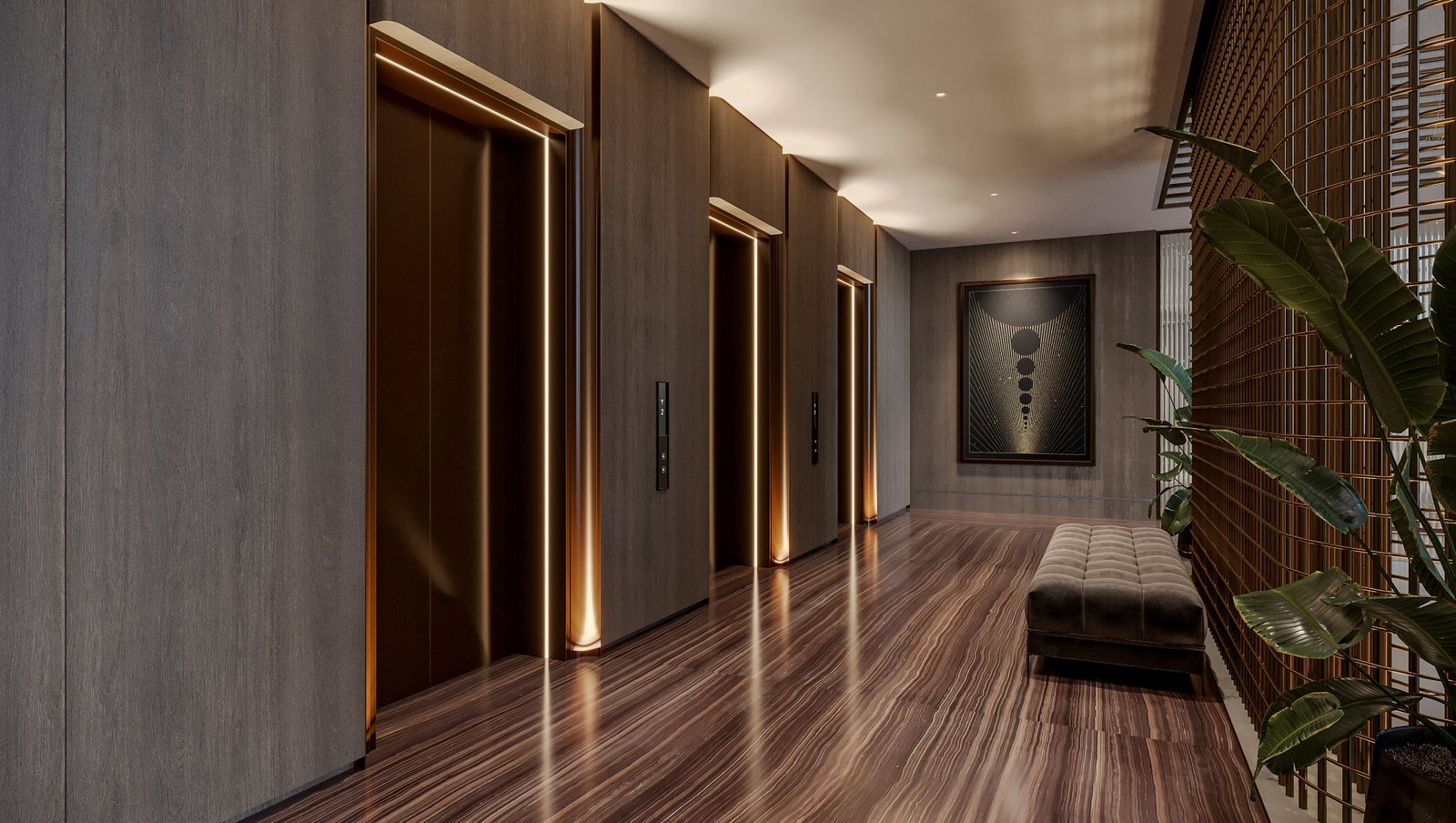 - Lobby Top View Elevate Apartment by Prescott | Dubai UAE Presented by Aligarian Properties Exterior