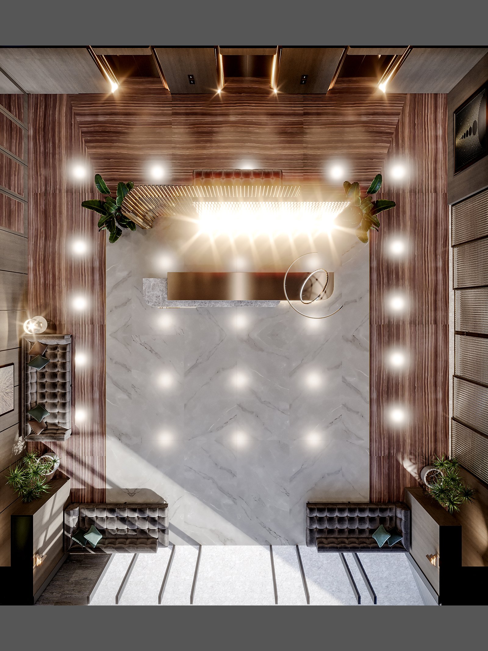 - Lobby Top View Elevate Apartment by Prescott | Dubai UAE Presented by Aligarian Properties Exterior