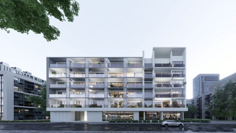 Casa Vista - apartment building facade with balconies