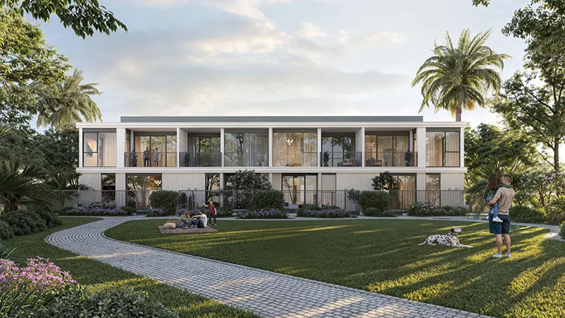Greenridge Townhouses - townhouses with landscaped garden