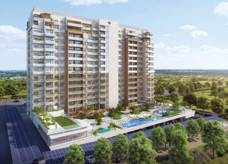 The Heven 2 by Meraki - apartment tower with landscaped podium pool