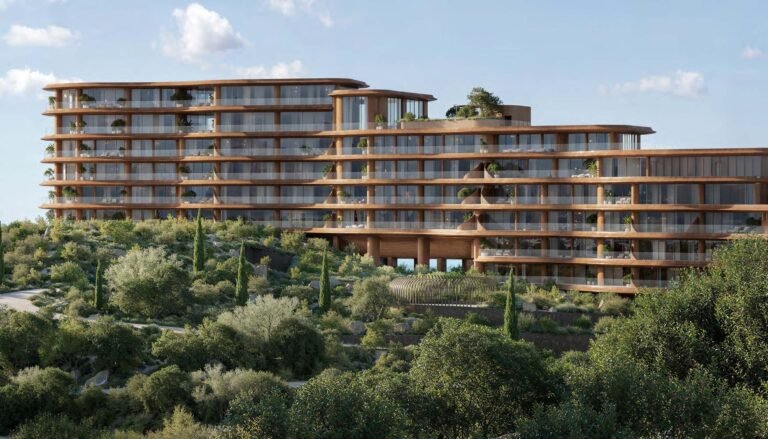 Jumeirah Asora Bay - terraced waterfront residences among trees
