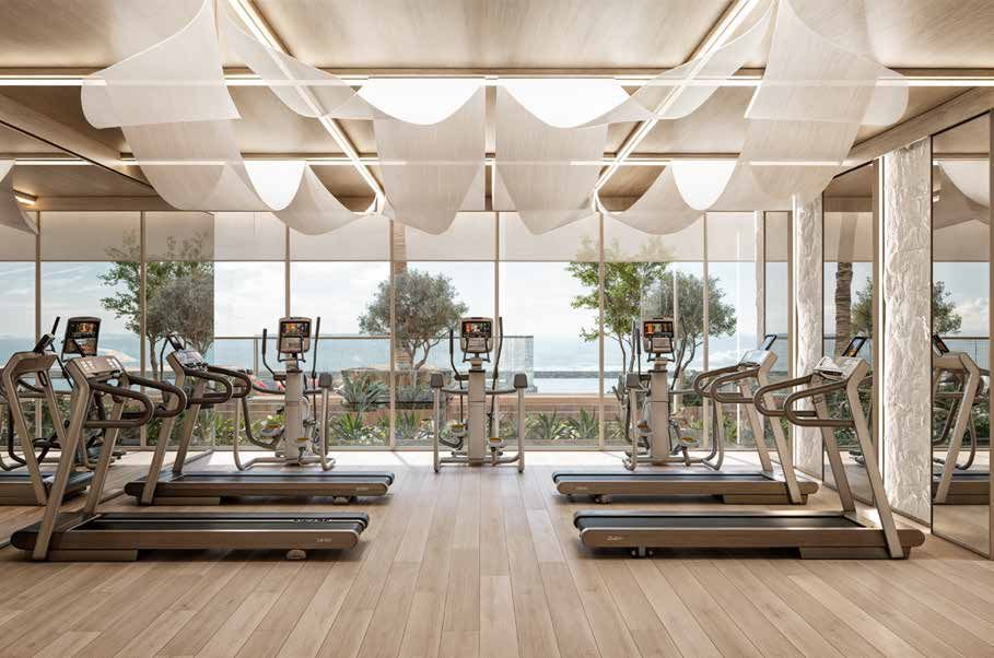 Safa Gate by Damac - gym with treadmills