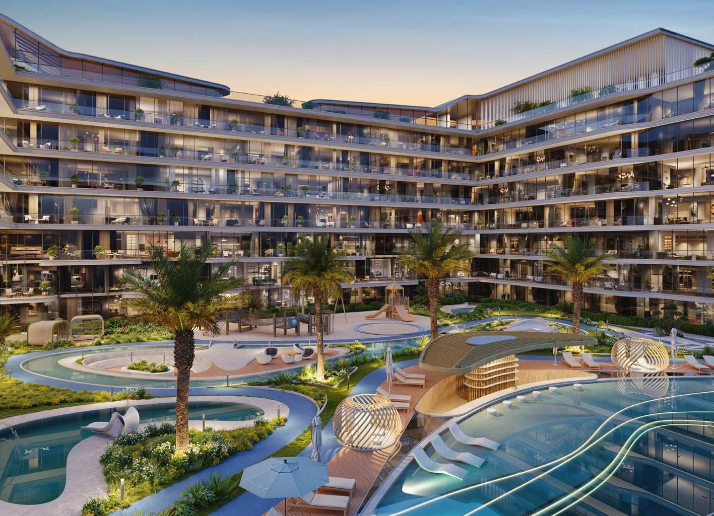 Verano by Prescott - apartment courtyard with swimming pool