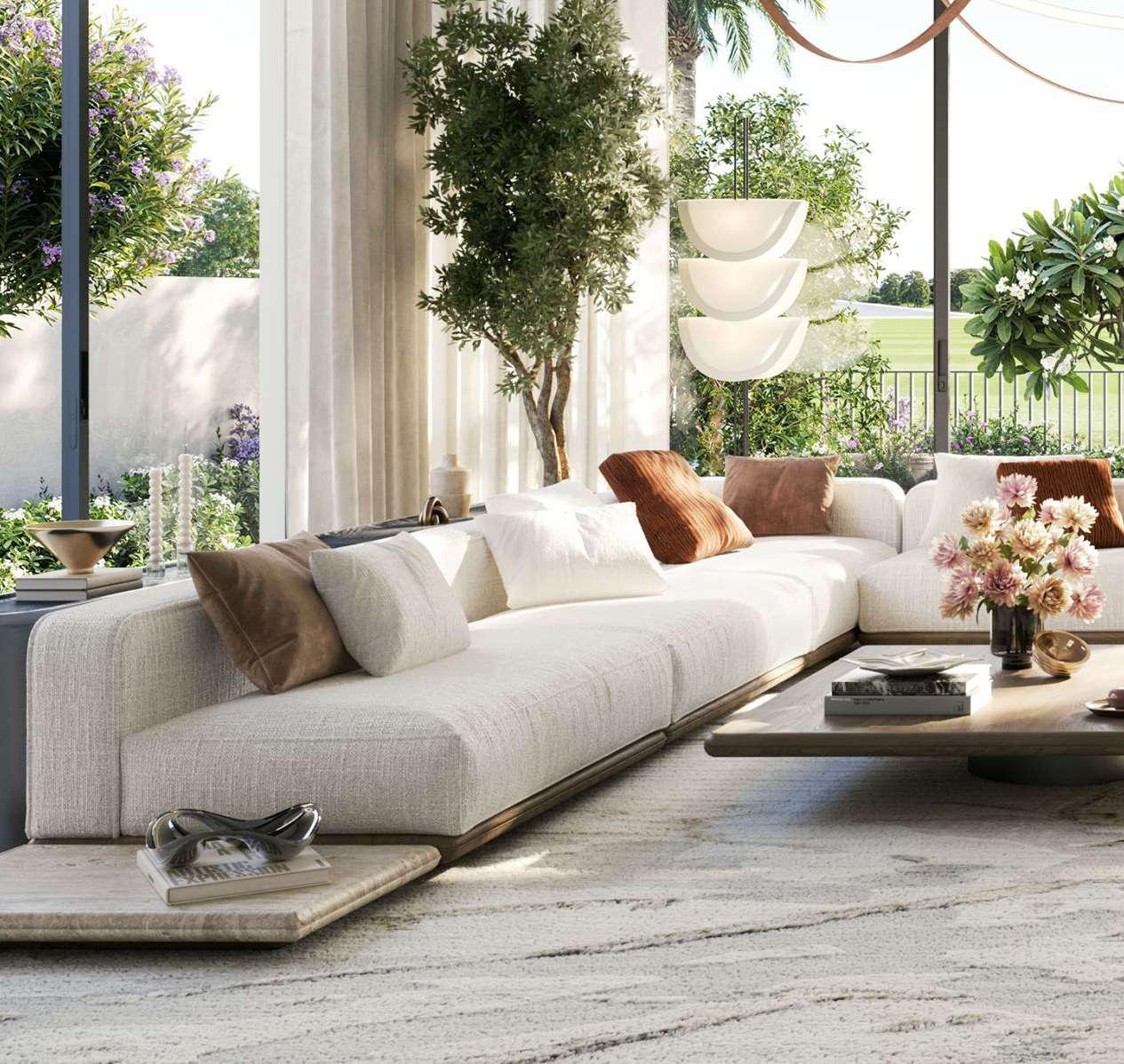 Grand Polo Club & Resort - living room with sectional sofa
